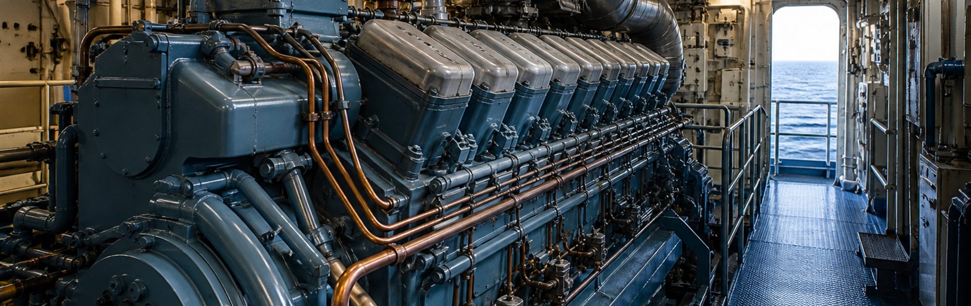 header marine engine oil